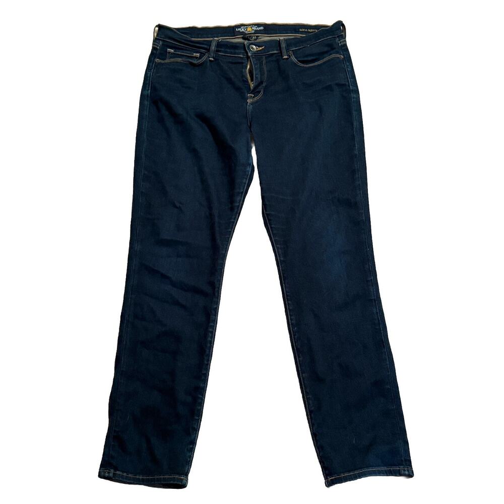 Lucky Brand Sofia Skinny Ankle Jeans, Dark Wash, 14/32